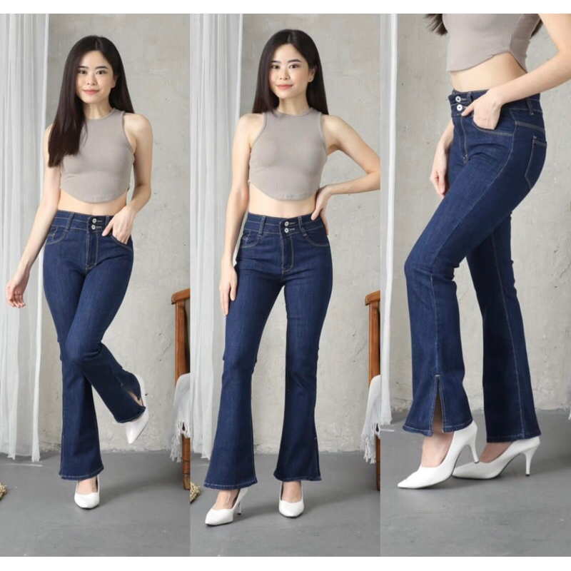 [BISA COD] CELANA JEANS WANITA CUTBRAY IMPORT DOMINANT BEST SELLER PREMIUM KUALITAS BAHAN STRETCH ME