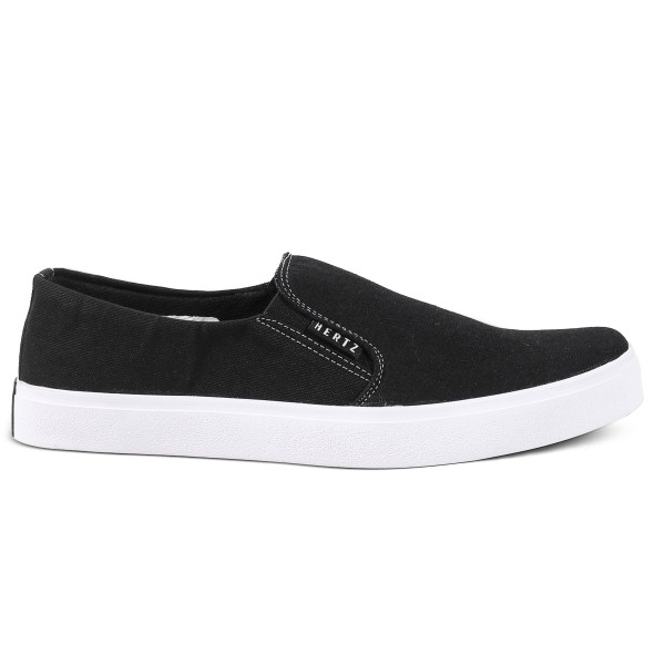 Sepatu Slip On Wanita H 3756 Brand Hertz Sepatu Casual Kerja Kuliah Hangout Harga Murah Berkualitas Warna Hitam