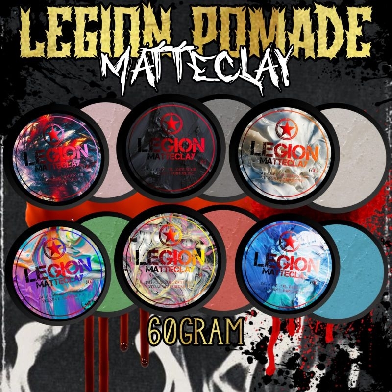 GROSIR MATTECLAY LEGION 60GRAM
