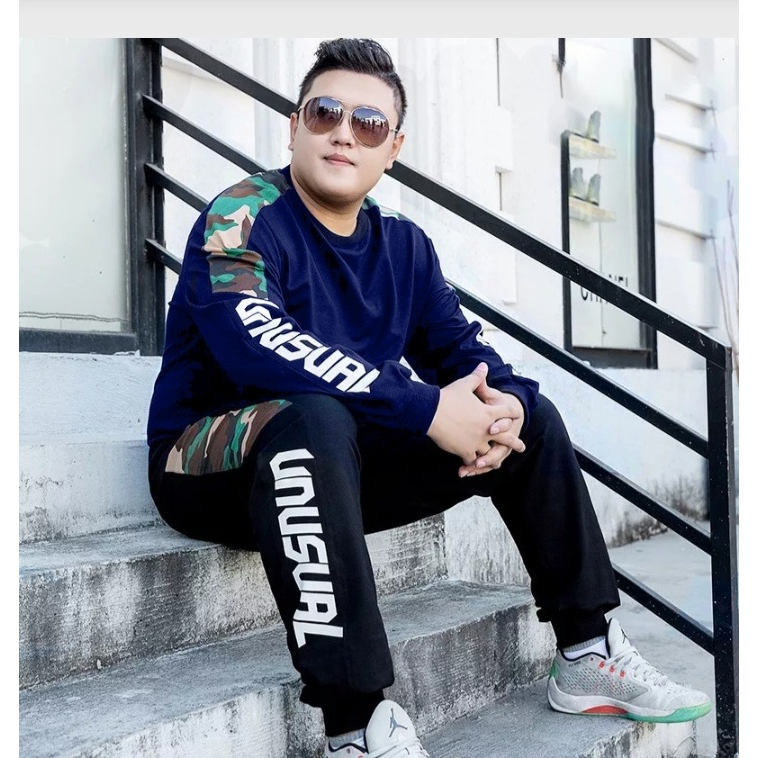 PIYAMA_LIE/BAJU UNUS SET/Atasan Pria Lengan Panjang/2XL & 3XL