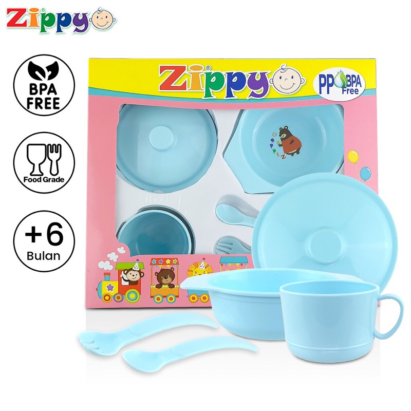 Zippy / Akachan Feeding Set