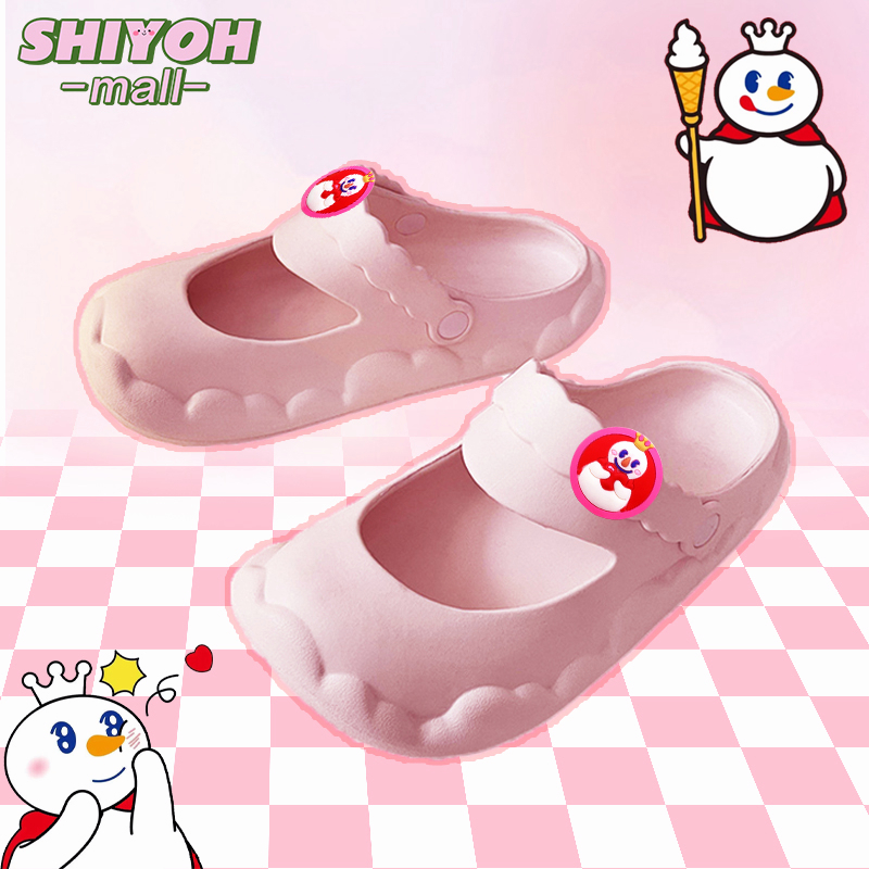 Sandal Wanita  Karet  Awan yang Lucu Jelly Terbaru Sendal wanita kekinian Lembut Fashion Sendal Wani