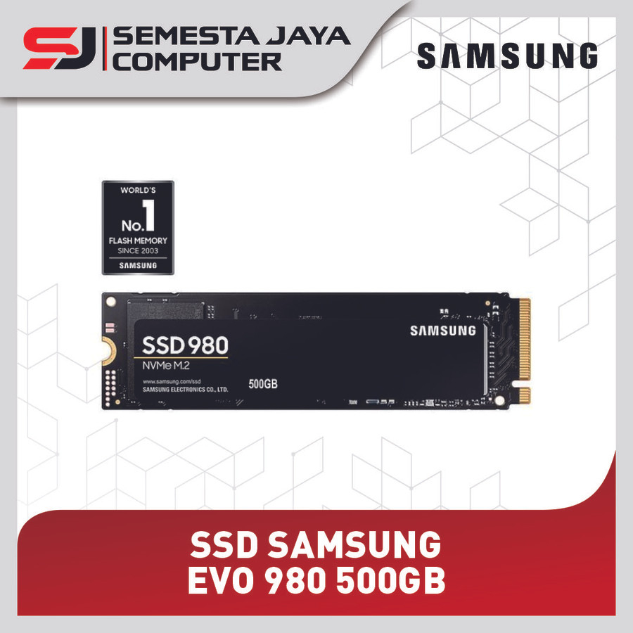 SSD Nvme 500GB Samsung Evo 980 Garansi resmi