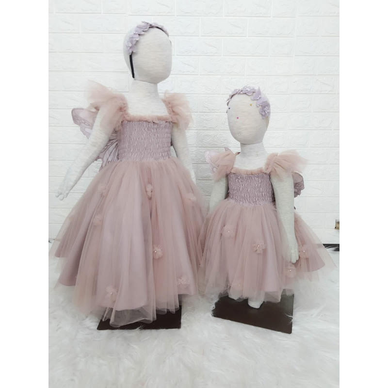 Preloved Ella Dress Party Kids Anak Perempuan Lea Nathania