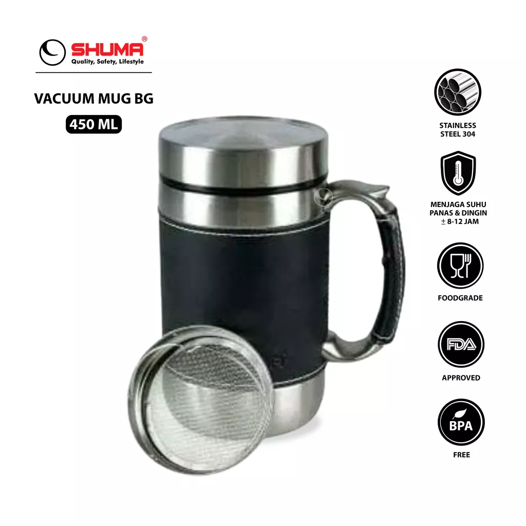 STV Shuma Vacuum Mug Gelas Stainless Steel Tahan panas dingin hingga 10 Jam 600ml 450ml