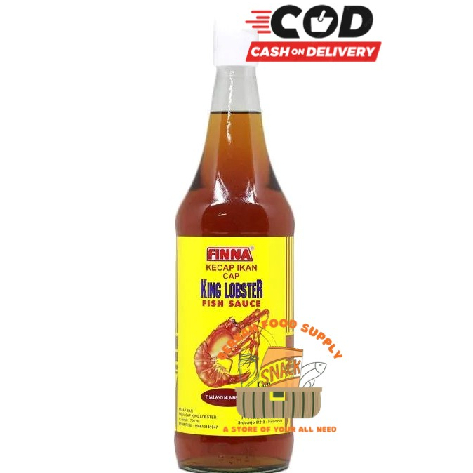 

King Lobster Fish Sauce Finna 700ml / Kecap Ikan King Lobster Finna