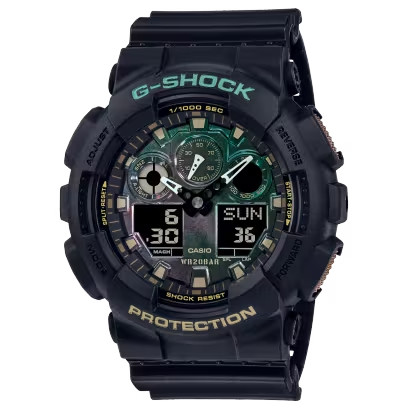 CASIO G-SHOCK GA-100RC-1A GA 100RC 1A ORIGINAL GARANSI RESMI