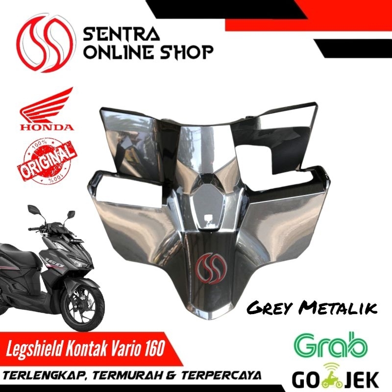 Cover inner upper legsil legshield kontak vario 160 grey metalik original