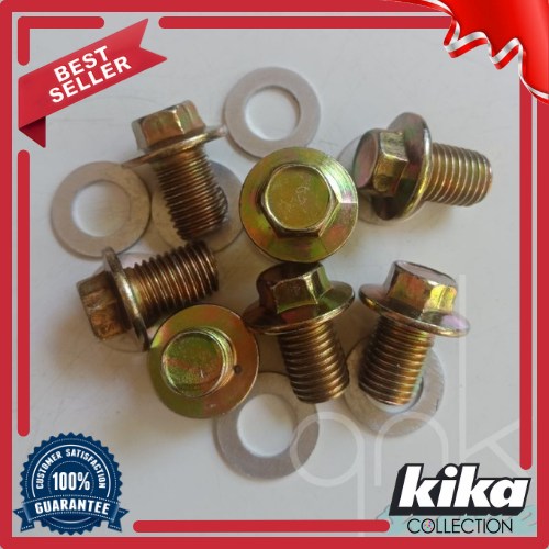 Baut Tap Oli Mesin Honda 12 x 15 Kunci 12 Baut Oli Mesin Beat Vario Spacy Scoopy PCX Baut Oli Mesin 