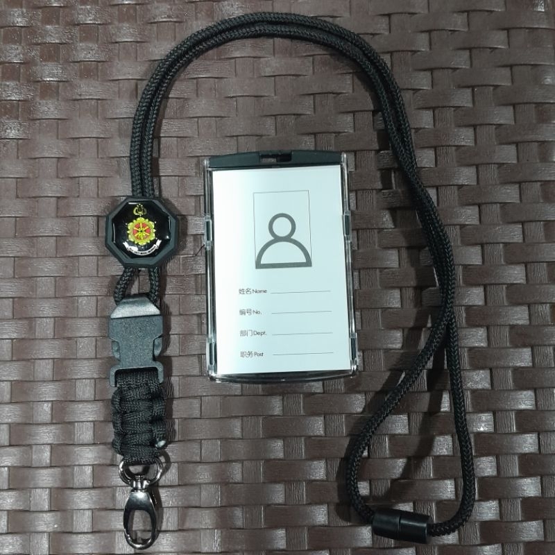 

Tali lanyard id card SIDIK SAKTI RESKRIM plus holder