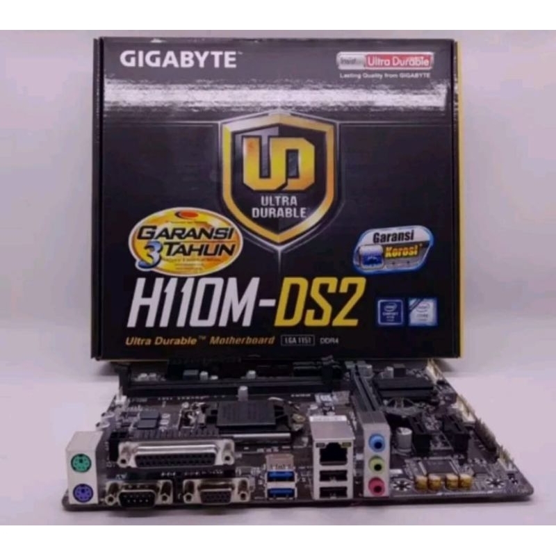 Motherboard Gigabyte H110M-DS2 Garansi Resmi