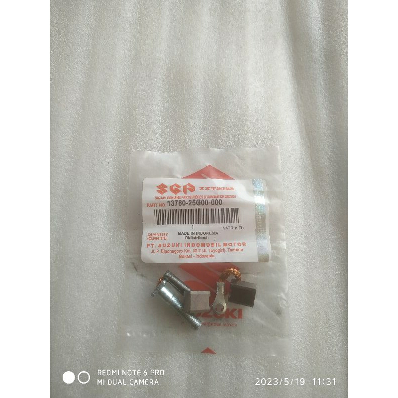 arang dinamo stater coal brush stater satria fu