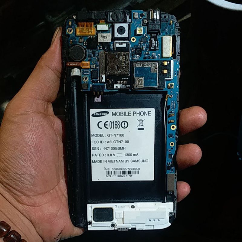 mesin samsung n7100 original