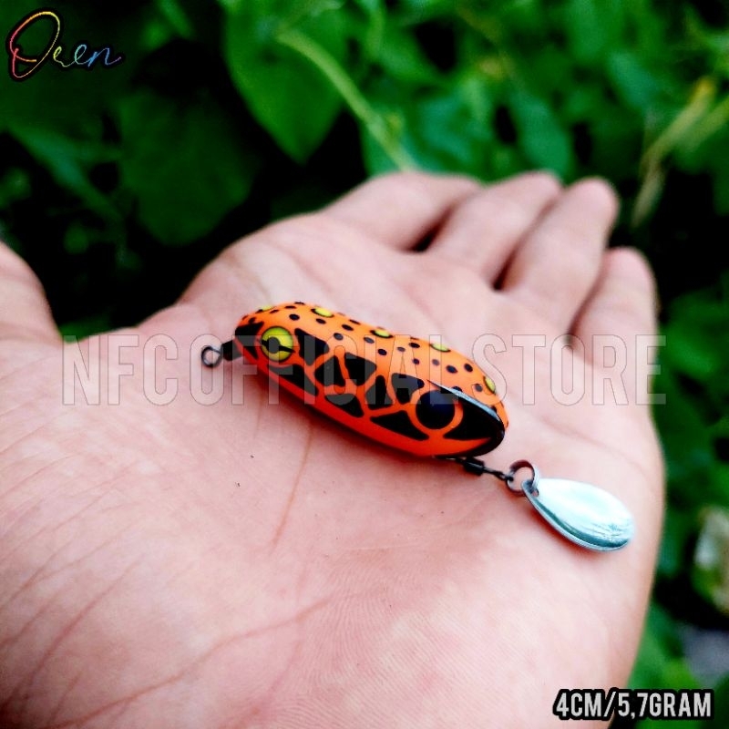 Soft Frog 3D 4 cm 5,7 gram BEST QUALITY, SUPER KILLER