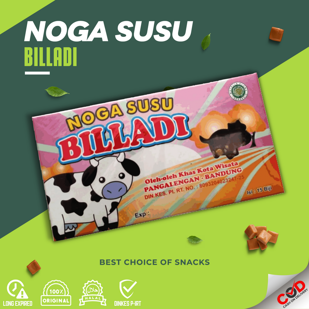 

Enting Enting Noga Kacang Susu Sapi Billadi Cemilan Oleh-Oleh Khas Pangalengan Bandung Makanan Ringan Tradisional 200gram