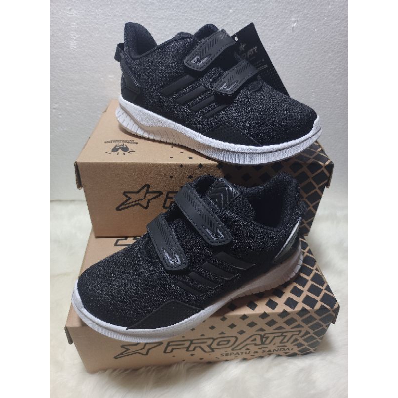 SEPATU PROATT PI VECRO  ,SEPATU SEKOLAH ANAK TK DAN SD ,SEPATU CASUAL ANAK COWOK DAN CEWEK  ,SEPATU SNEAKERS  MASA KINI  SIZE 31 -34