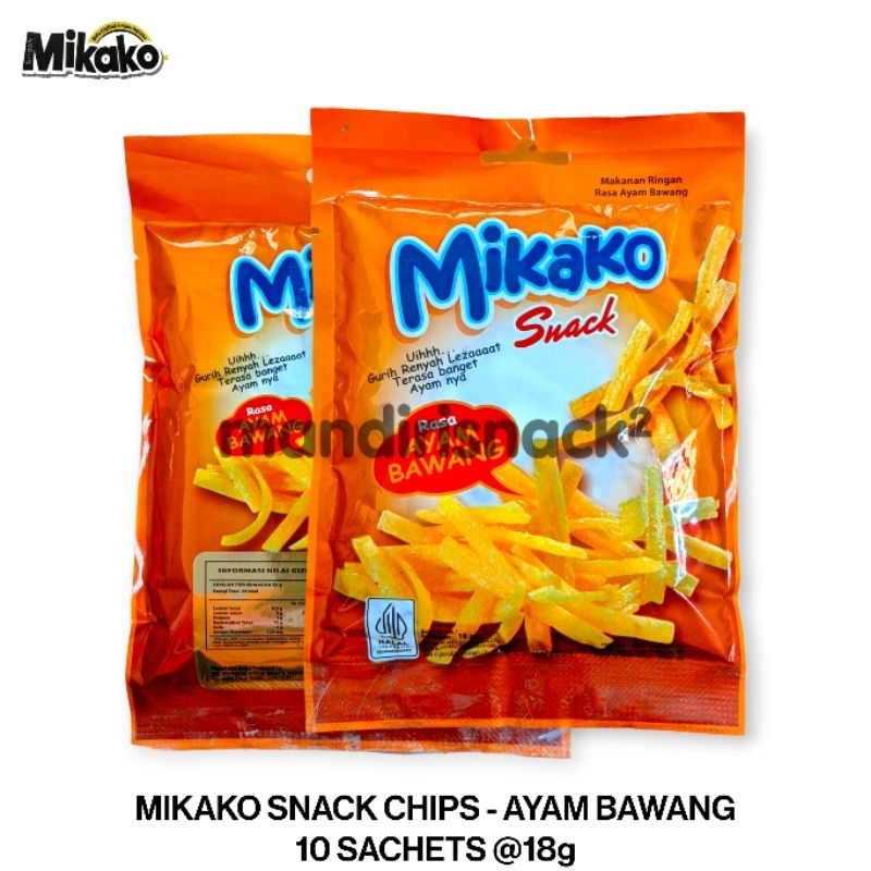

MIKAKO SNACK CHIPS - AYAM BAWANG