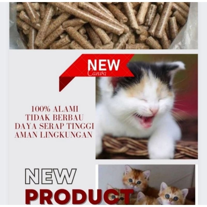 Wood Pellet/ Pellet Kayu / Alas Kandang 1 kg