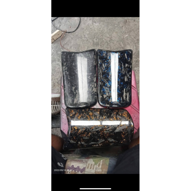 Dasi spakbor carbon kevlar forged aerox old part ori