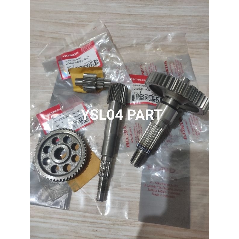 AS PULLY KOMPLIT HONDA BEAT FI SCOOPY FI SPACY FI ORIGINAL (KZL)