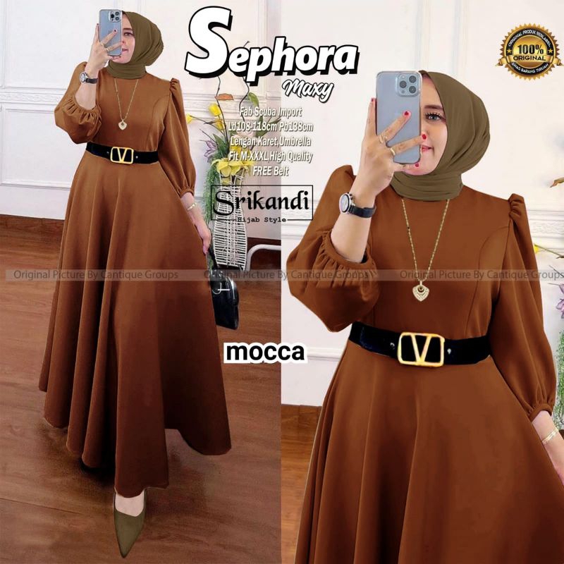 Pakaian Wanita Sephora Maxi Dress