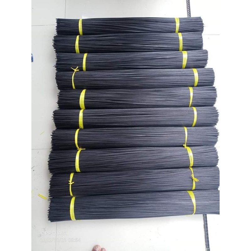 Ruji hitam bahan bambu untuk sangkar burung ukuran 2mm panjang 70cm isi 1000