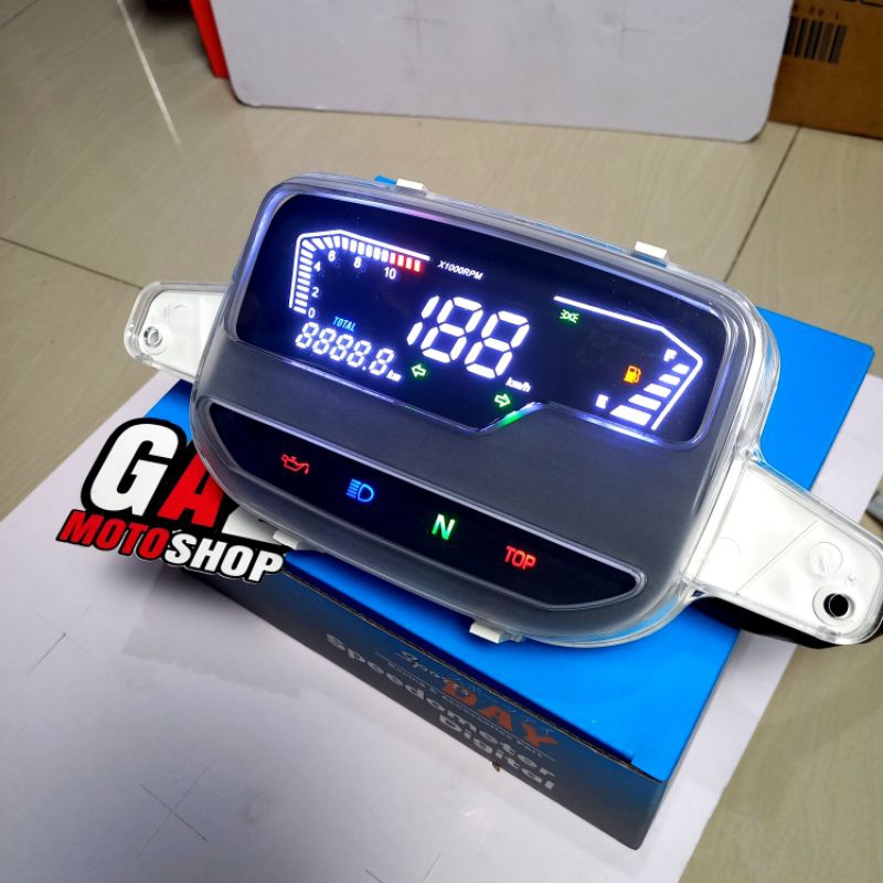 Speedometer Digital Yamaha F1ZR FIZR V 110 ZHE Kilometer Spidometer POSWAN Force One SEMUA TAHUN