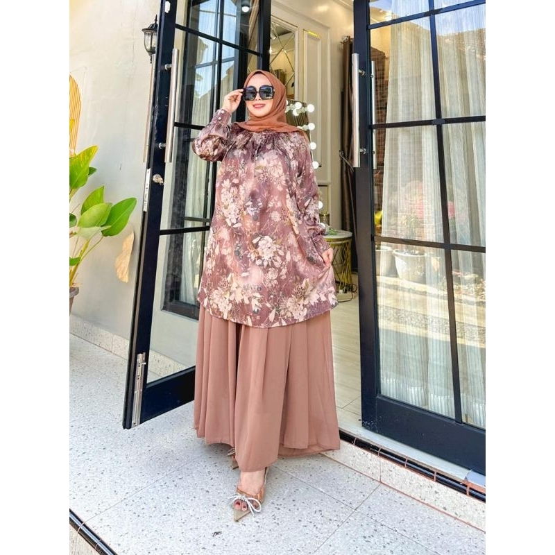 FAIQA SET KULOT BY GALLERY MARYAM.ID
