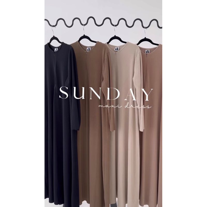 SUNDAY MAXI BLACK Aqsa