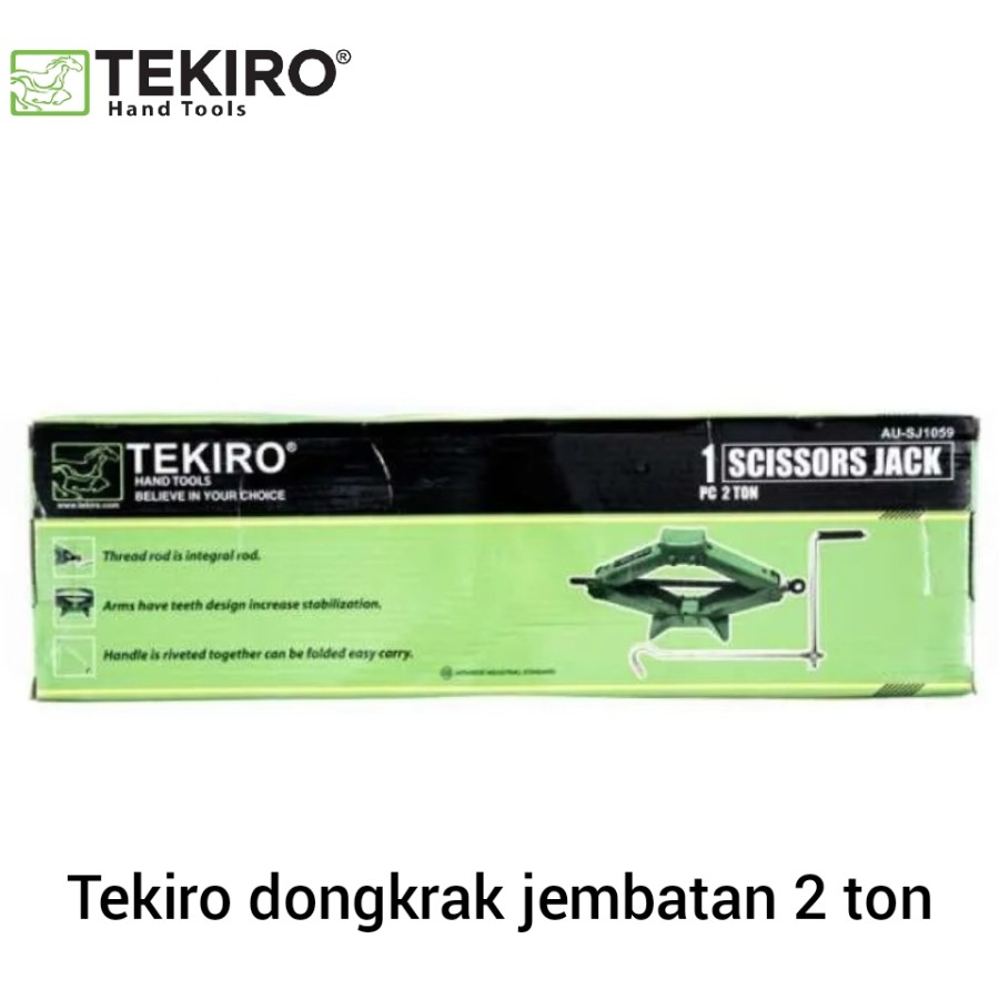 TEKIRO AU-SJ1059 DONGKRAK JEMBATAN 2 TON