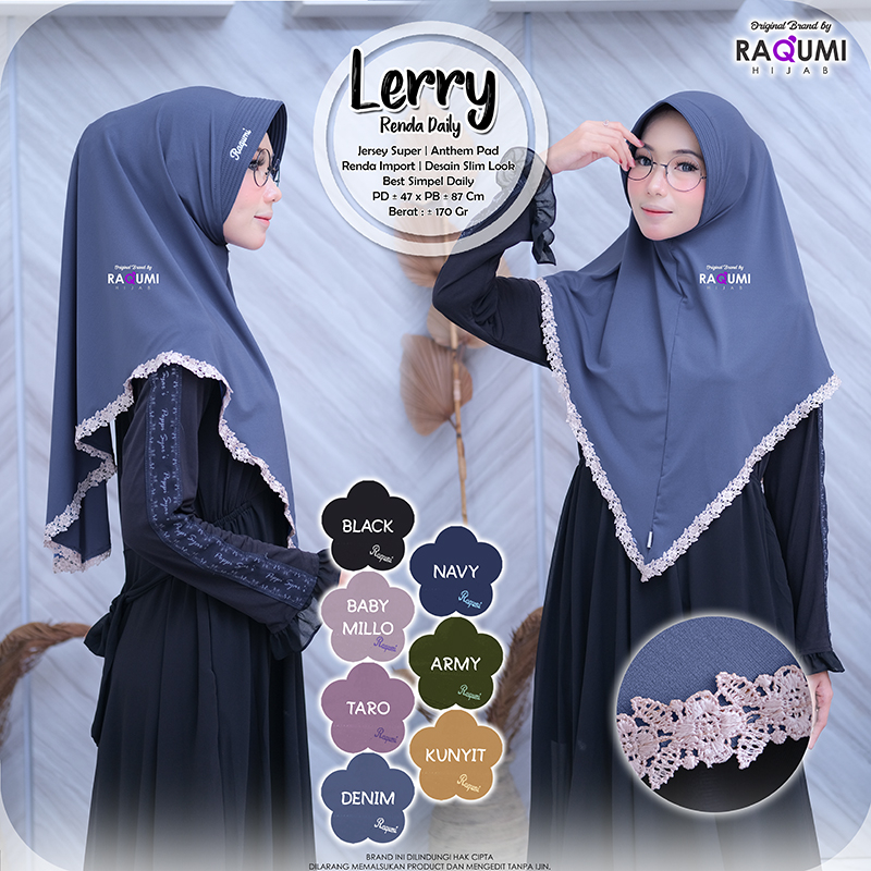 DAILY HIJAB | SIMPEL | LERRY RENDA DAILY BY RAQUMI HIJAB