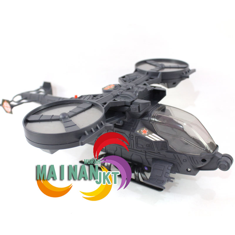 MAINANKEI MAINAN ANAK MURAH SUPER HELICOPTER A3830GA AIRPLANE FUNCTION MAINAN HELICOPTER BUMB AND GO