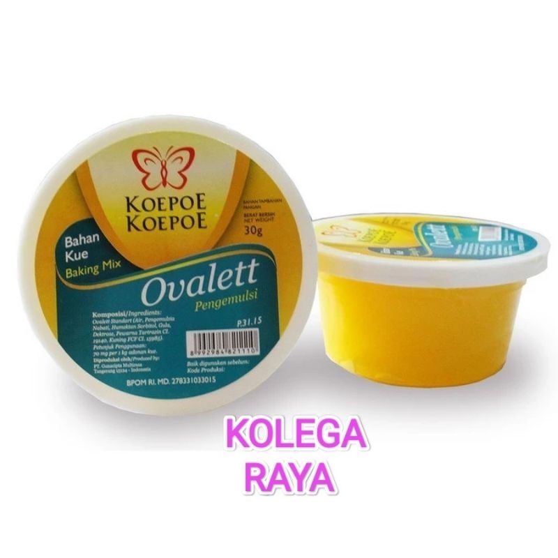 Ovalet Tbm dan Sp cap koepoe koepoe bahan pelembut kue