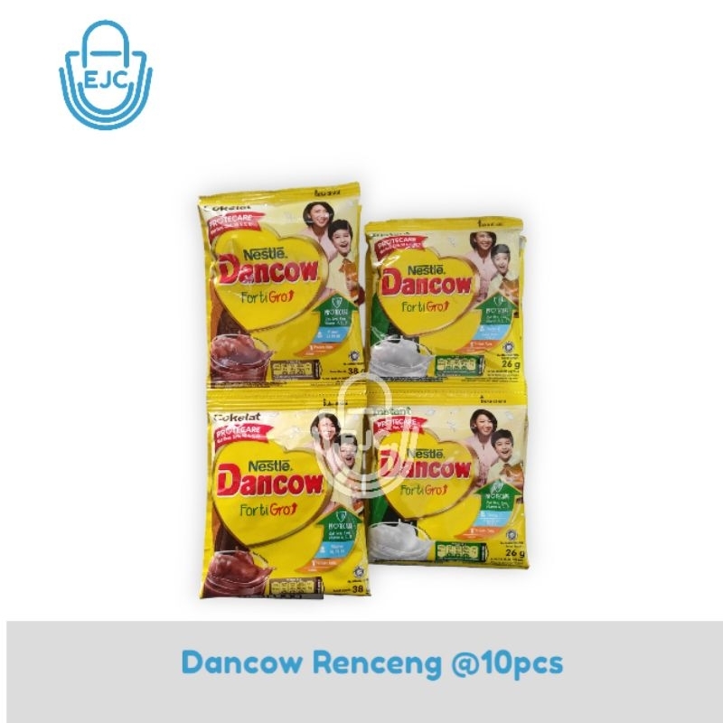 

Susu Dancow Sachet Renceng Putih Coklat 10pcs