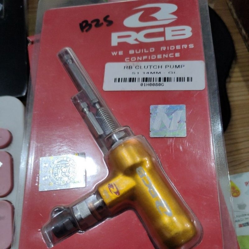 stut Hidrolik Kopling RCB 14mm gold universal. pompa hidrolik kopling rcb