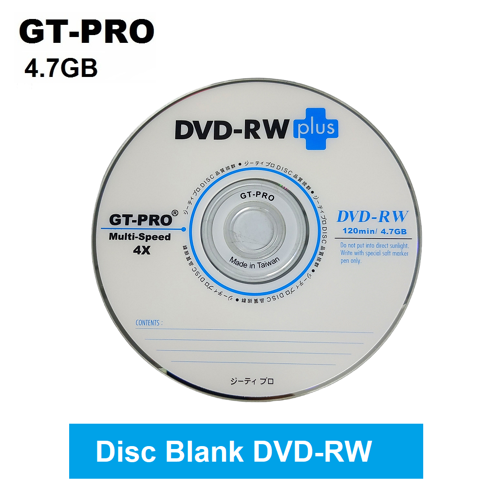 DVD-RW GT-Pro DVD Kosong / Disc Blank