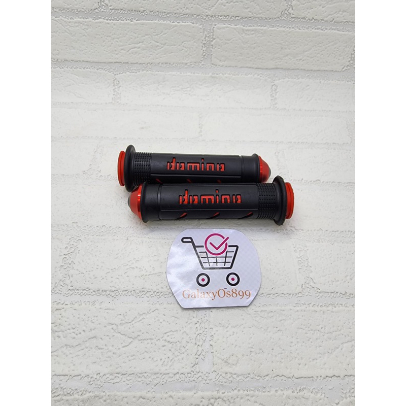 Handgrip plus Jalu CNC Lancip Merah Universal