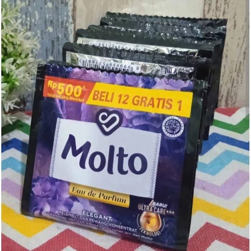 1 Renceng Molto Elegant Sachet 12X10/9ML