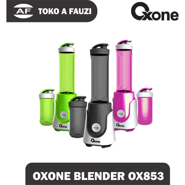 Oxone OX-853 Personal Hand Blender Pink/Hijau/Hitam