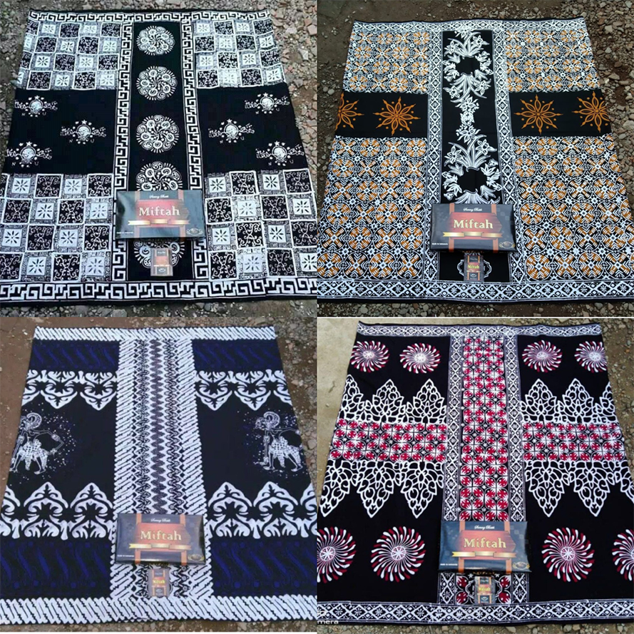 [Promo COD] Sarung Batik Dewasa Cap Esklusif Pria Wanita / Sarung Batik Miftah / Sarung Batik Athya 