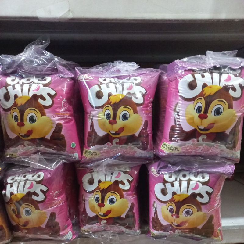 

SIMBA CHOCO CHIPS STRAWBERY 5PCSX@24GR