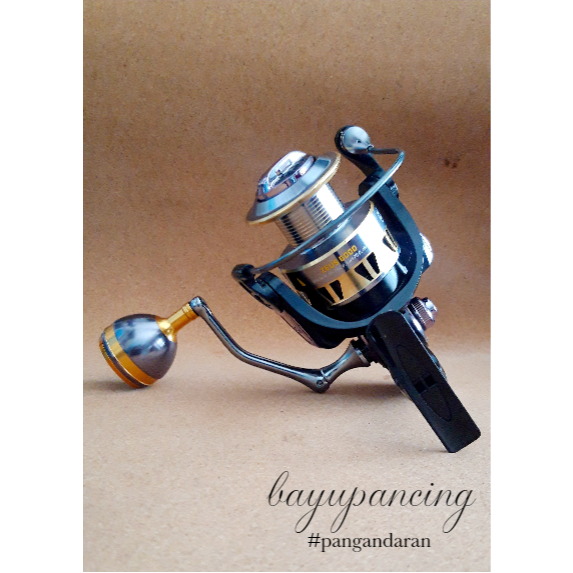 reel gulungan katrol kuat mancing laut orca zeus 6000 power handle