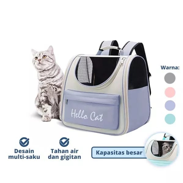 ransel tas kucing M38 Back pack ransel kucing anjing