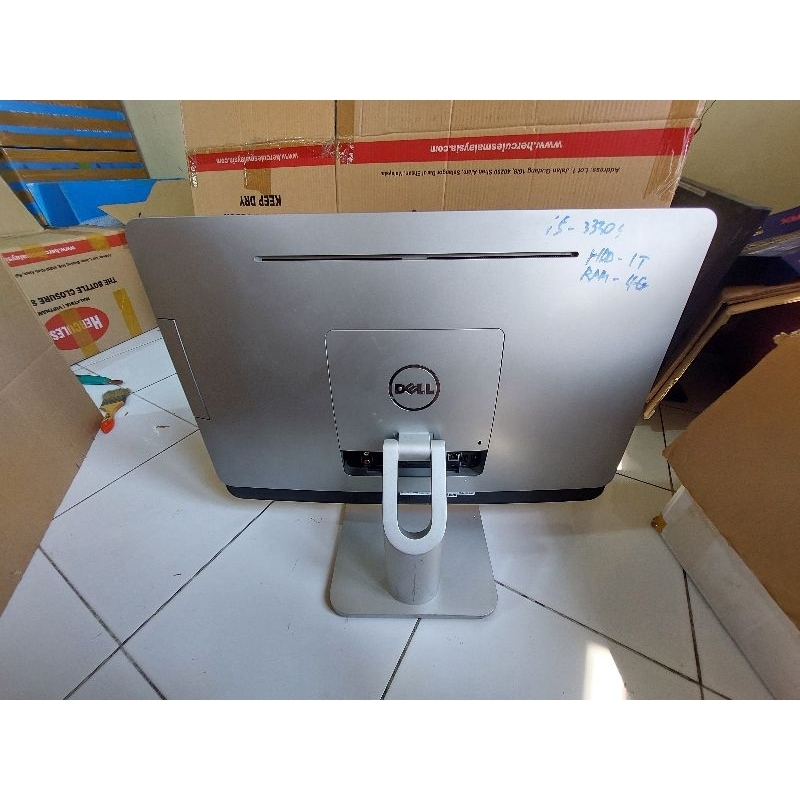 All In One PC Dell Inspiron Core i5 Gen 3 / Ram 8Gb / Ssd 256Gb / Wifi / layar 23inch / Touchsreen