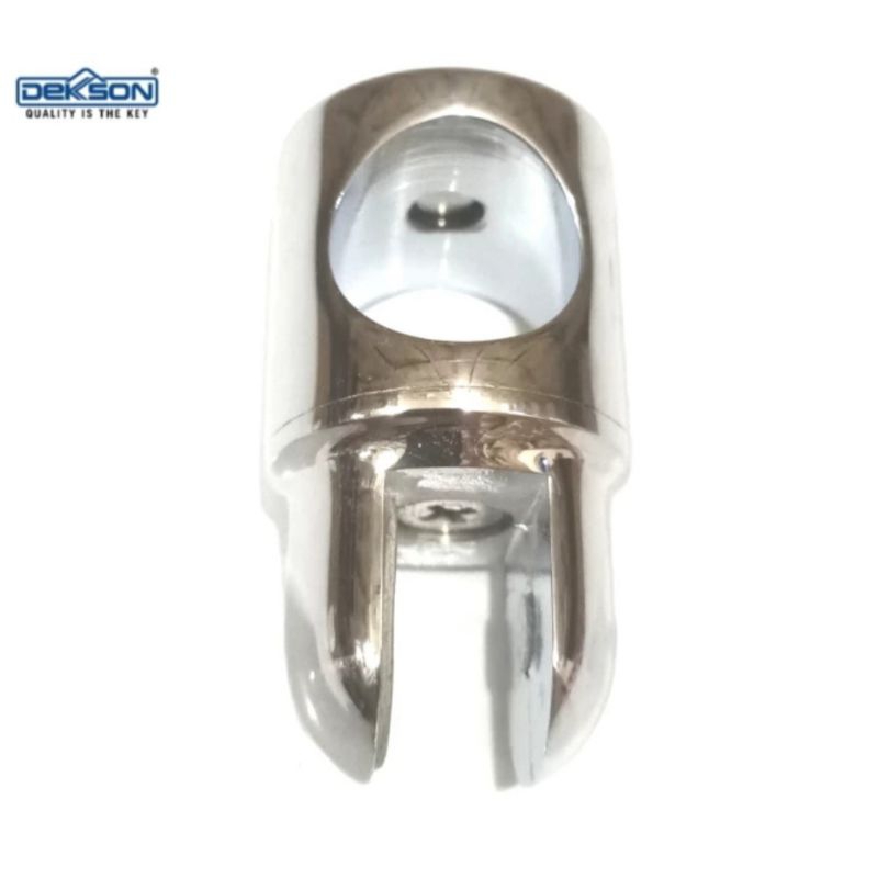 Glass Holder/Glass Clamp Connector Pipa 3/4 inchi Ke Kaca Dekkson GH DKS 019 02 CP