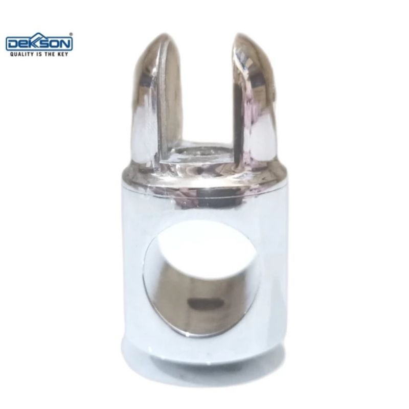 Glass Holder/Glass Clamp Connector Pipa 3/4 inchi Ke Kaca Dekkson GH DKS 019 02 CP