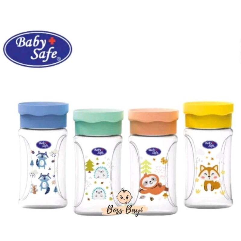 BABY SAFE - Food Container 120ml / 250ml ( Wadah MPASI Makanan Bayi ) WCS01-WCS02