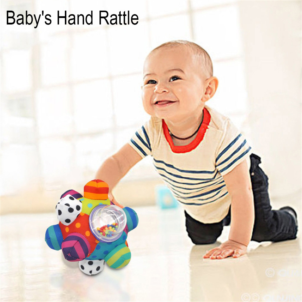 Soft Ball Sensory Rattle Ball Mainan Sensorik Bayi Rattle Bayi Bola Sensory Play Mainan Bayi Sensory Ball