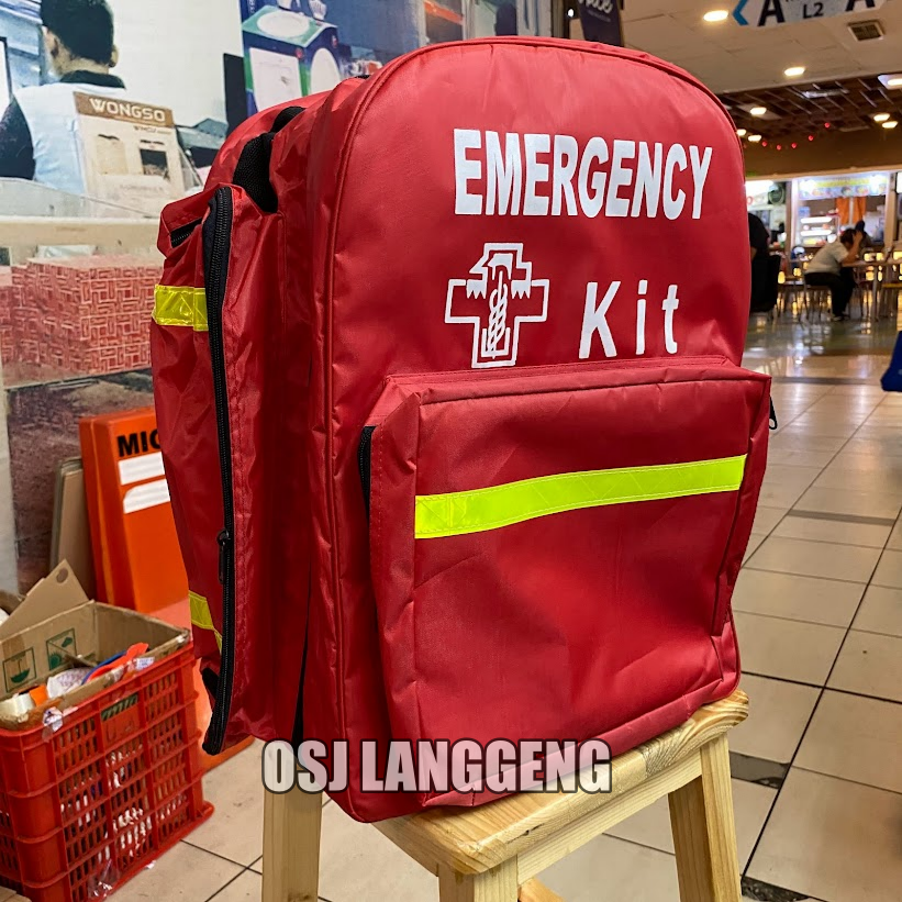 Tas Rangsel P3K Emergency Kit Lengkap Dengan Isi Obat Premium - Tas P3k