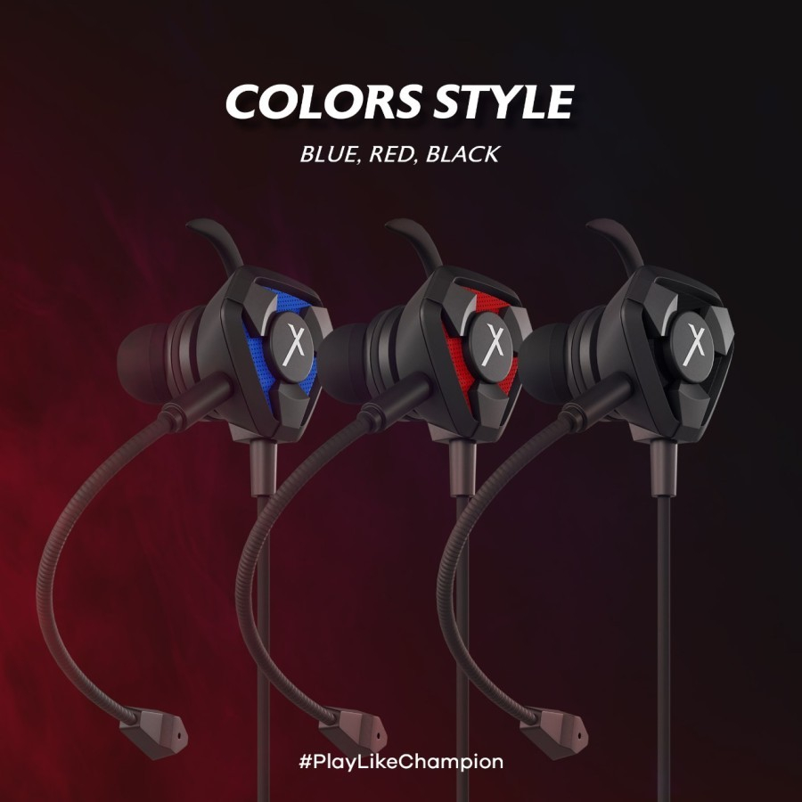 JETE HX8 Earbuds / Headset Gaming with Mic